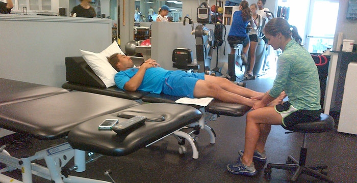 Marcos Working On Rehab