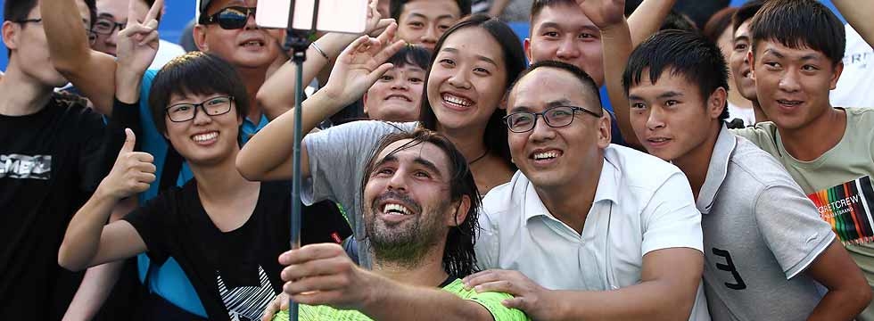 Marcos Rallies Past Gojowczyk For Chengdu QF Berth