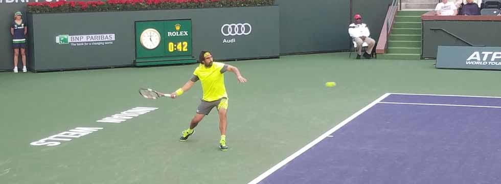 Marcos Qualifies In Indian Wells, Wins Opener